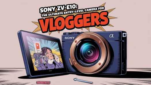 Sony ZV-E10 : The Ultimate Entry-Level Camera for Vloggers