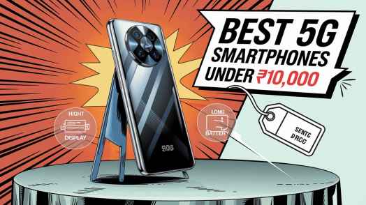 Best 5G Smartphones Under ₹10,000 to Buy in September 2024