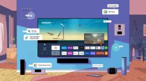 Smart Connectivity with Multi Voice Assistant and Samsung TV Plus